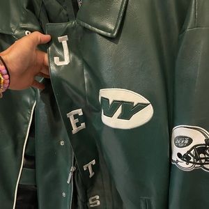New York jets / NFL leather jacket